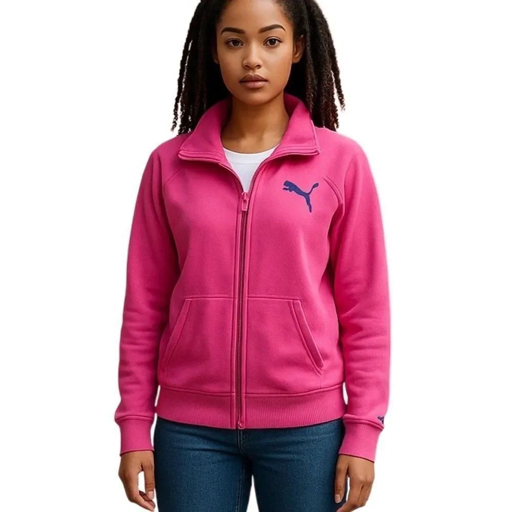 Puma | Lightweight jacket with purple puma logo